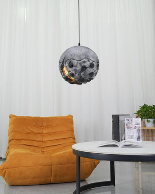 Ilphaara Lampe Suspendue en Plastique Planète Irrégulière