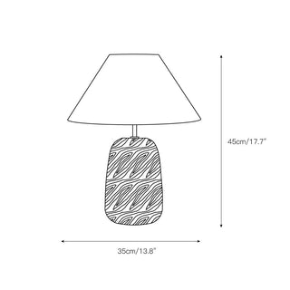 Lindenier Lampe à Poser en Bois