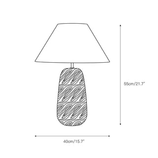Lindenier Lampe à Poser en Bois