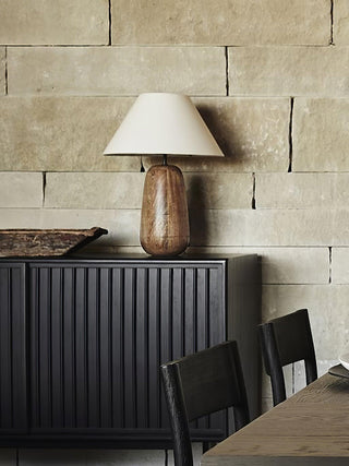 Syloraya Lampe de Table en Bois Moderne