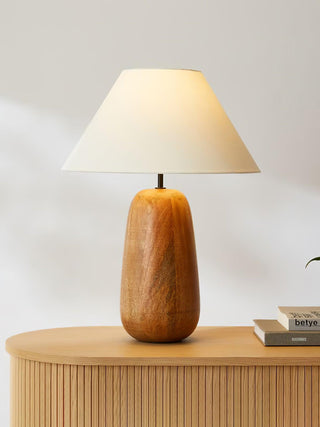 Syloraya Lampe de Table en Bois Moderne