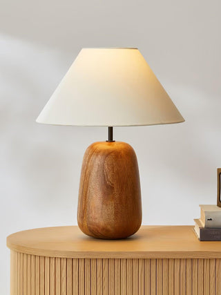Syloraya Lampe de Table en Bois Moderne