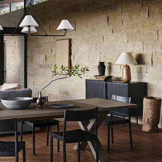 Syloraya Lampe de Table en Bois Moderne