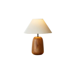 Syloraya Lampe de Table en Bois Moderne
