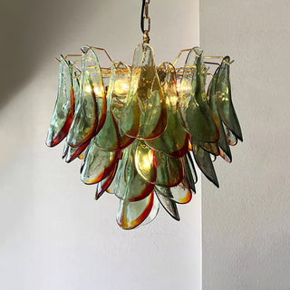 Aurora Lustre en Verre Murano Pétale Élégant