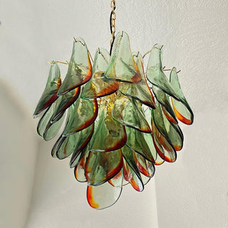 Aurora Lustre en Verre Murano Pétale Élégant