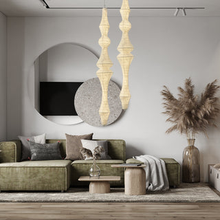 Zonoria Suspension en Soie Artisanale