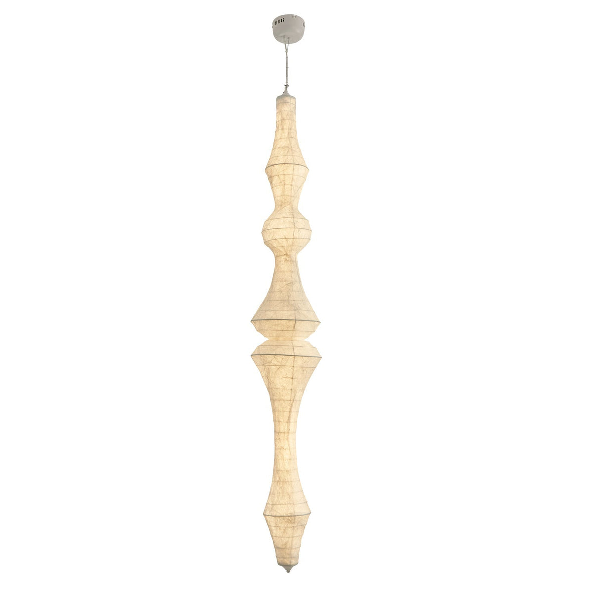 Zonoria Suspension Artisanal en Soie de Mûrier Naturelle