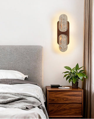Isla Travertine Wall Light-Neutral Decor