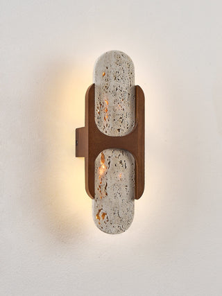 Isla Travertine Wall Light-Neutral Decor
