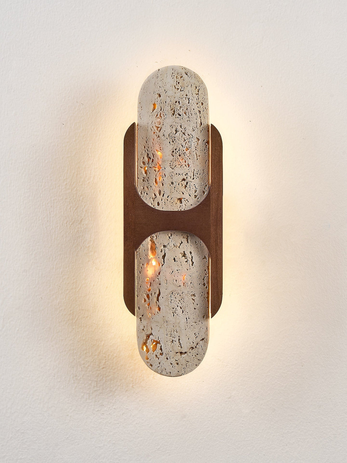 Isla Travertine Wall Light-Neutral Decor