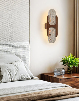 Isla Travertine Wall Light-Neutral Decor