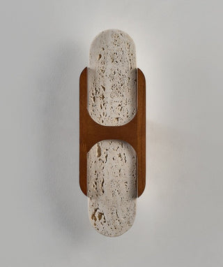 Isla Travertine Wall Light-Neutral Decor