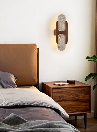 Isla Travertine Wall Light-Neutral Decor