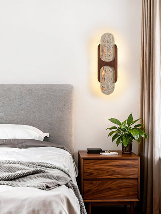 Isla Travertine Wall Light-Neutral Decor