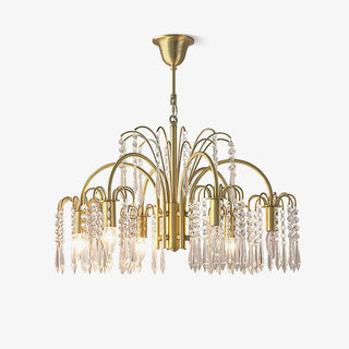 Lustra Lustre Or Cristal Isla Dawn Regal
