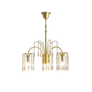 Lustra Lustre Or Cristal Isla Dawn Regal