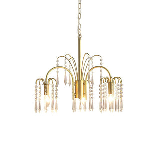 Lustra Lustre Or Cristal Isla Dawn Regal