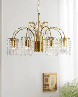 Lustra Lustre Or Cristal Isla Dawn Regal