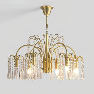 Lustra Lustre Or Cristal Isla Dawn Regal