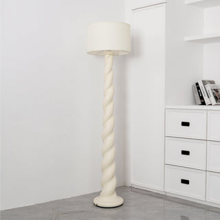 Voliril Lampadaire en Résine d'Art