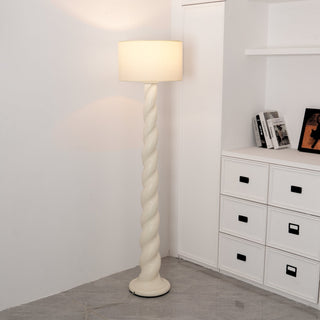 Voliril Lampadaire en Résine d'Art