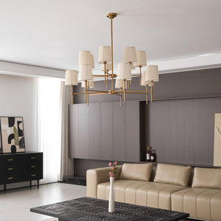 Erthaos Lustre Métal Tissu Élégance Premium