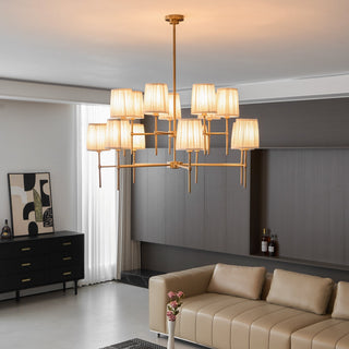 Erthaos Lustre Métal Tissu Élégance Premium