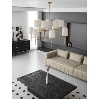 Erthaos Lustre Métal Tissu Élégance Premium
