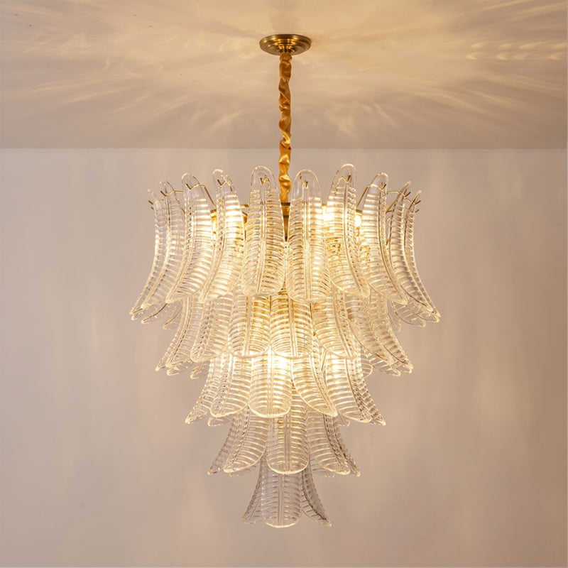 The amber glass variant, casting a warm and inviting glow.