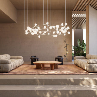 Evmirion Suspension Horizontale Verre Moderne-Luire