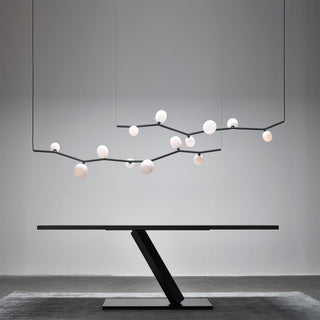 Evmirion Suspension Horizontale Verre Moderne-Luire