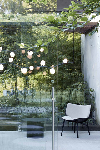 Evmirion Suspension Horizontale Verre Moderne-Luire