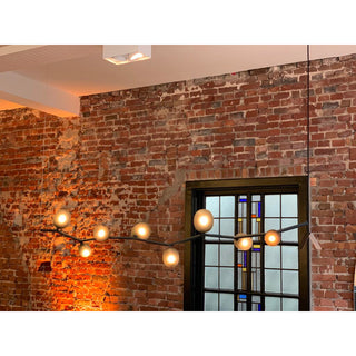 Evmirion Suspension Horizontale Verre Moderne-Luire