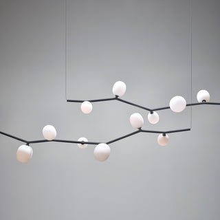 Evmirion Suspension Horizontale Verre Moderne-Luire