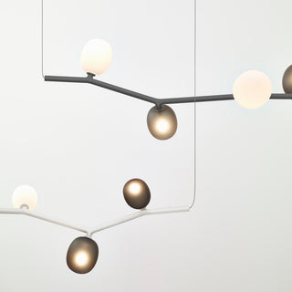 Evmirion Suspension Horizontale Verre Moderne-Luire