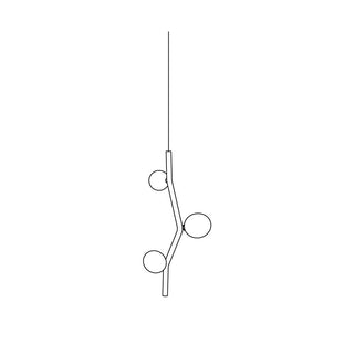 Isolora Suspension Verticale Verre Moderne
