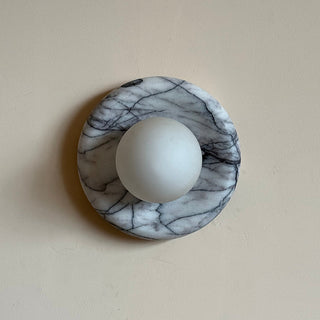 Zoraean Applique Murale Marbre Blanc Élégance Premium