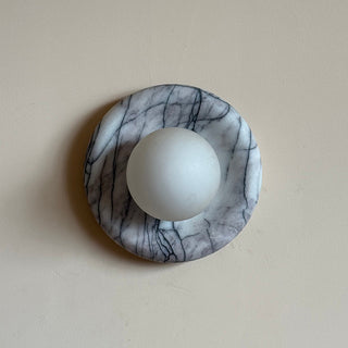 Zoraean Applique Murale Marbre Blanc Élégance Premium