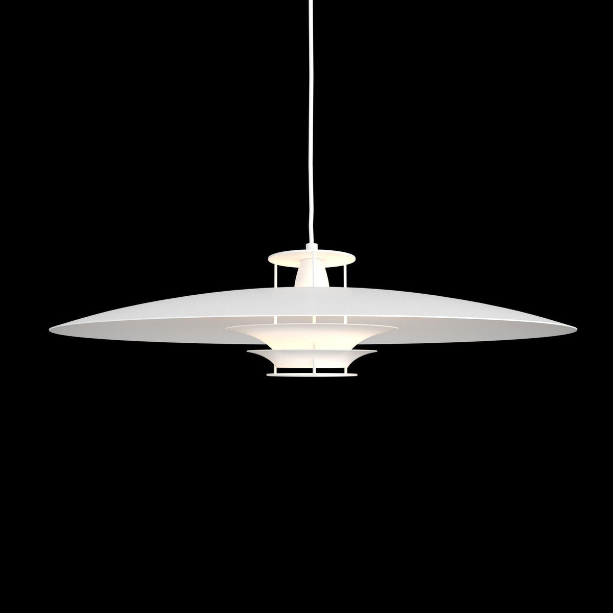 Zenith Lustre Suspendu Moderne En Aluminium