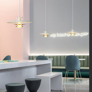 Zenith Lustre Suspendu Moderne En Aluminium