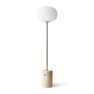 Iloryra Lampadaire en Travertin à Base Colonnaire