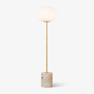 Iloryra Lampadaire en Travertin à Base Colonnaire