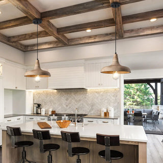 Acarira Suspension Métal Bois Naturel