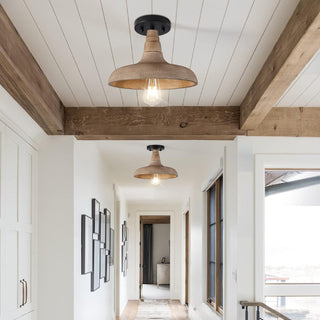 Acarira Suspension Métal Bois Naturel