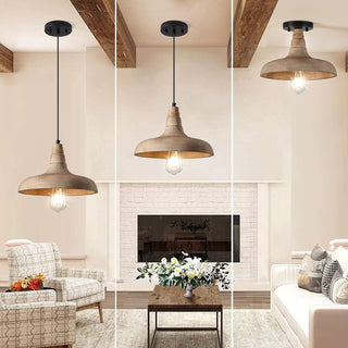 Acarira Suspension Métal Bois Naturel