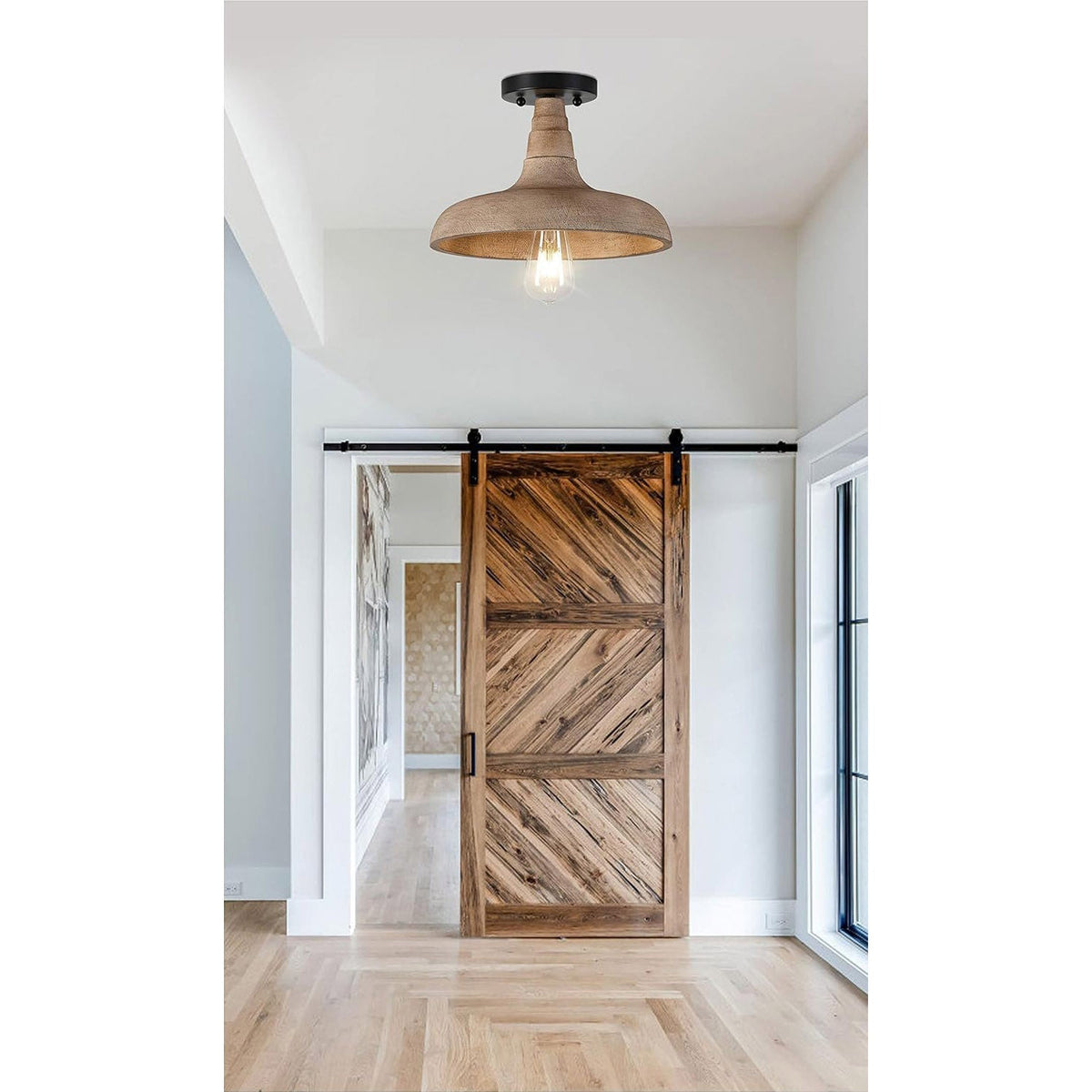 Acarira Suspension Métal Bois Naturel