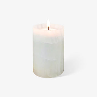 Jade Candle Holder-Neutral Decor