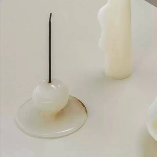Jade Incense Holder-Neutral Decor