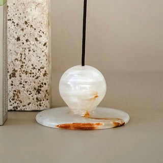 Jade Incense Holder-Neutral Decor